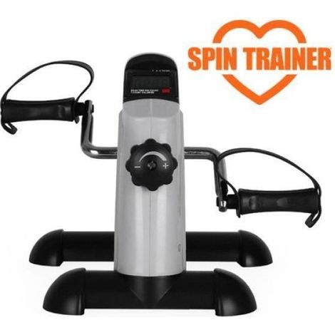 Pédalier d'Entraînement - Spin Trainer - Montage DIY - Fitness - Compteur LCD - Intensité réglable (1/4)