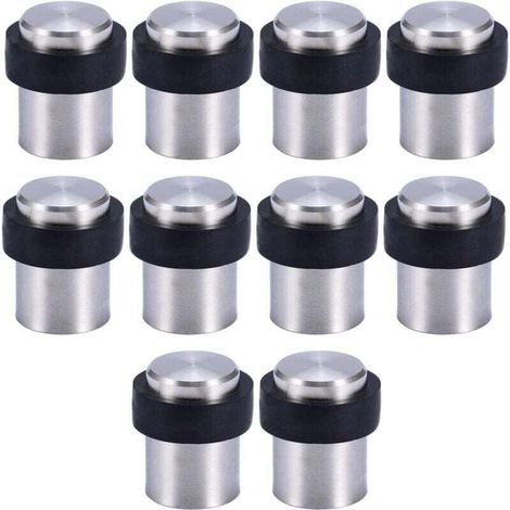 10 x 4,5 cm Edelstahl-Türstopper, Türstopper, Türblocker (1/3)