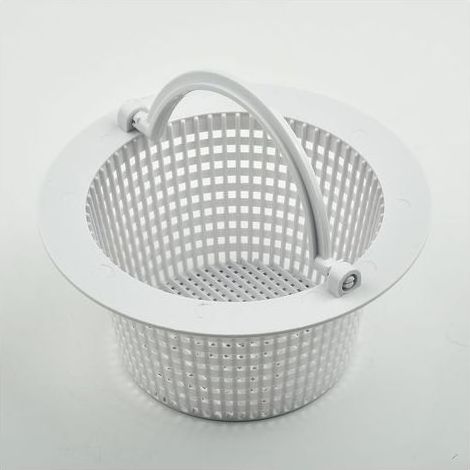 Panier écumoire de piscine pour accessoires de piscine hors sol, panier de rechange en plastique haute efficacité (avec poignée) (1/5)