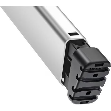 Hailo – Embout Clix avant 43x20 pour escabeau ProfiStep XXL – Construction robuste – Résistance aux UV – Installation facile et adhérence optimale