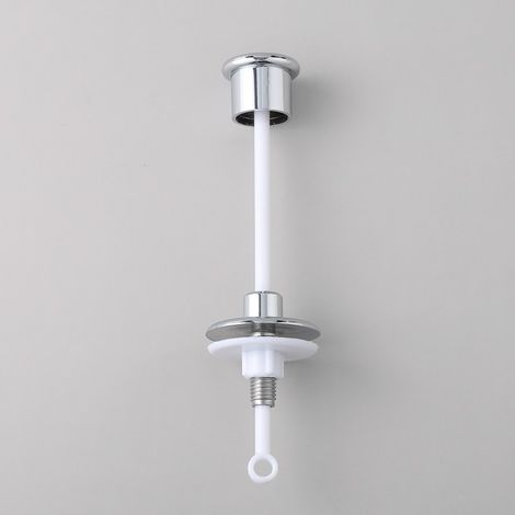 Interrupteur de chasse d'eau à tirette pour toilettes à l'ancienne, bouton de chasse d'eau, accessoires pour réservoir de toilettes en ABS électroplaqué