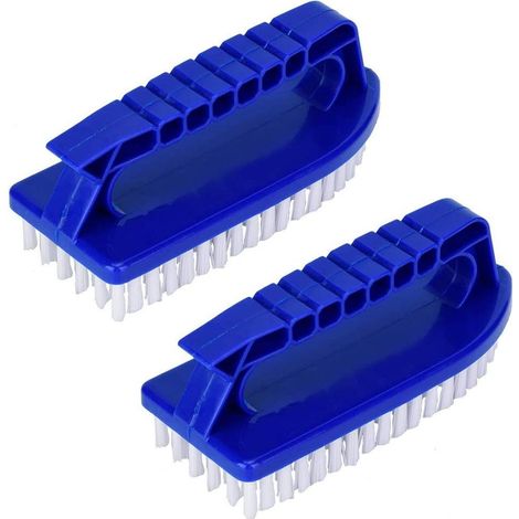 Brosse de Piscine en Plastique Brosse Plancher Mur Piscine Brosse de Nettoyage pour Piscine Professionnel en Plastique Piscine Brosse De Nettoyage Convient pour Piscine, Baignoire et l'Étang 2 Pièces