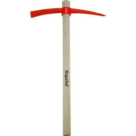Pioche en acier Kapriol 1,5 kg avec manche maA on de construction (1/3)