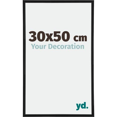 yd. - Cadre photo 30x50 - Noir Mat - Plastique - Annecy