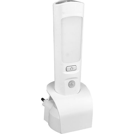 Wiederaufladbare induktive Notfall-Bewegungsmelder-Taschenlampe mit 60 Erfassungszonen und 15 LEDs. (1/5)