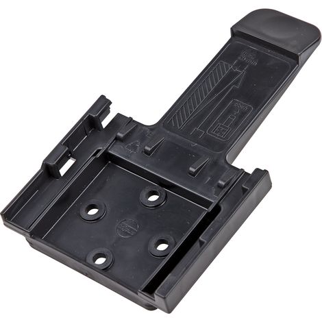 PVC-Halter für Unterlegkeil schwarz Bremskeil Hemmschuh Radkeil Anhänger Keil