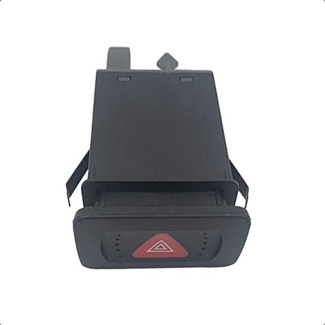 Interrupteur de feu de détresse d'urgence clignotant Interrupteur d'avertissement pour Golf MK4 Bora 1J0953235C 1J0953235J (1/5)