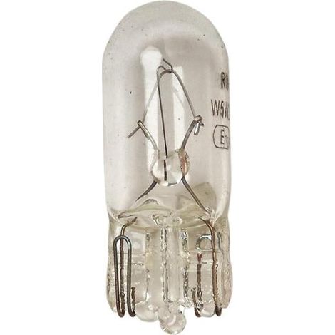 2 AMPOULES 12V 5W WEDGEBASE W2.1X9.5D (BLISTER) RING