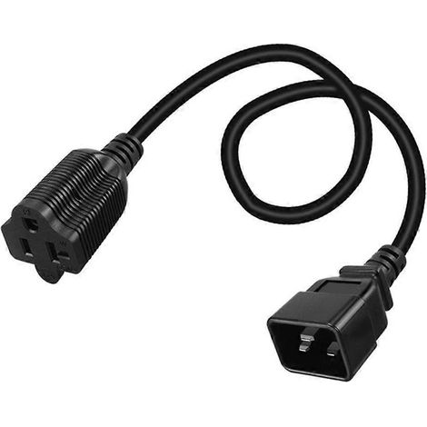 IEC320 C20 Stecker auf 5-20R Buchse Stromverlängerungskabel für internationale Reisen