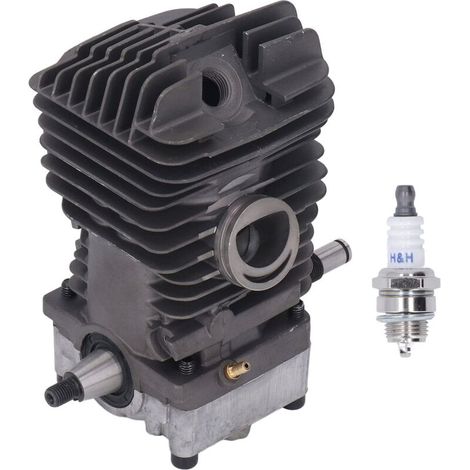 Zylinder Kolben Kurbelwelle, 49-mm-Kettensägen-Zylinder-Kurbelwellenbaugruppe Für STIHL 029 039 MS290 MS310 390 Kettensäge (1/5)