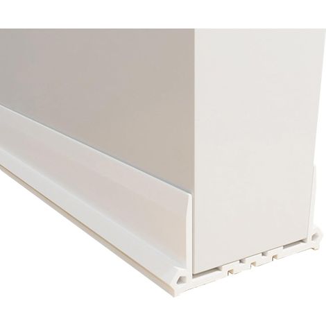 Burlete inferior para puerta - Para uso doméstico - Blanco (1/5)