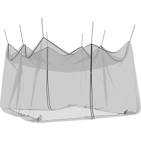 Moustiquaire de jardin, maille 156, noire, 4 x 4 x 2,5 mètres