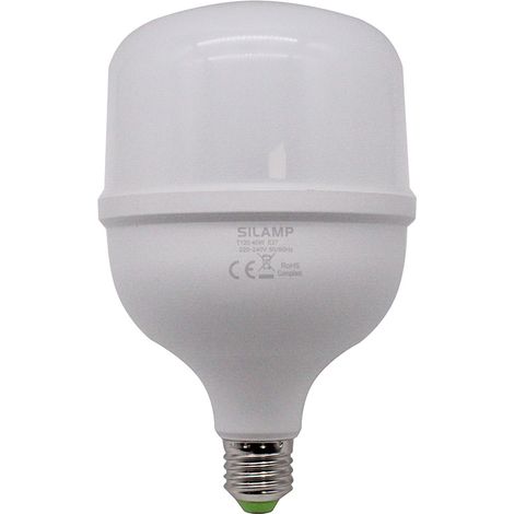 LAMPADINA A LED 40W 220V ATTACCO GROSSO A VITE E27 IP20 LD4-40WLuce Neutra Naturale 4200k