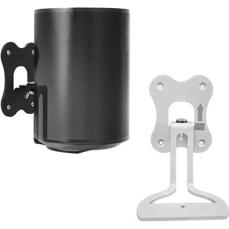 Enceinte Métal Support Mural pour Sonos Era 100 sans Fil Enceinte, Réglable Mural Support pour Sonos Era 100 (blanc) (1/5)