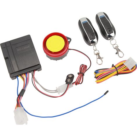 Alarme Moto Sécurité Forte Haute Sensibilité Télécommande Système d'Alarme pour Scooter et Motos (1/5)
