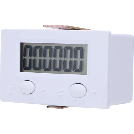 Compteur numérique BERM BEM-6C, affichage LCD 6 chiffres (0 à 999 999) (1/5)