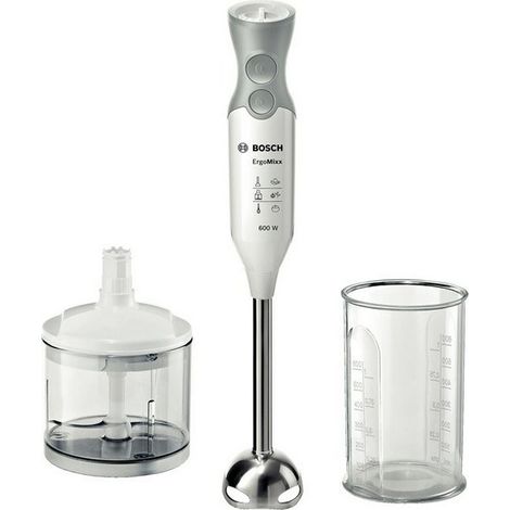 Bosch MSM66120 Mixeur Plongeant Gris Blanc Puissant (1/10)