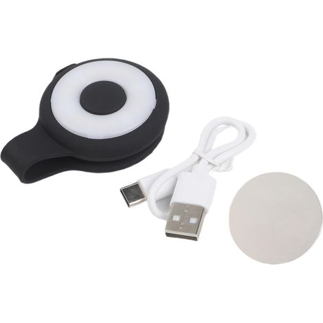 Lampe torche magnétique à clipser rechargeable par USB avec 5 (1/5)