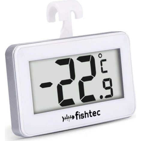 Thermomètre Réfrigérateur Congélateur 3 Systèmes d'Accroche - crochet, support, magnétique (1/4)