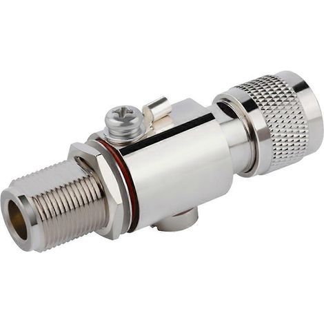 Parafoudre coaxial de type N, remplacement de protection contre les surtensions coaxiales-6X2X2CM-Silver (1/4)