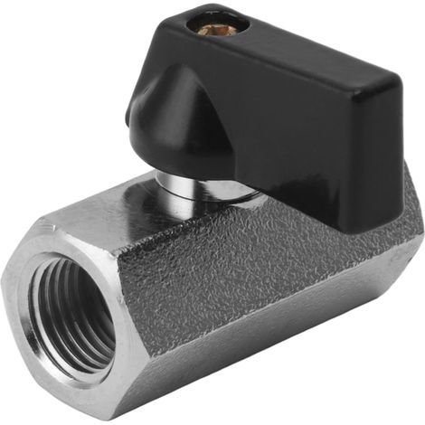 Robinet à bille à gaz, noyau en cuivre, interrupteur naturel épaissi pour chauffe-eau domestique, canalisation de robinet 1/4 pouces (1/5)