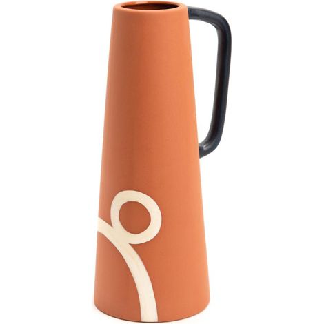 Amadeus - Vase terracotta anse 25 cm (1/2)