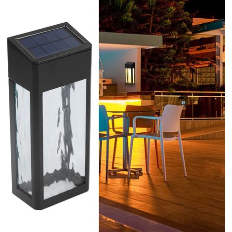 Solar-Wandleuchten, Außenbeleuchtung, Solar-Terrassenleuchten, Solar-Wandleuchten aus Aluminium für Innenhöfe (1/5)