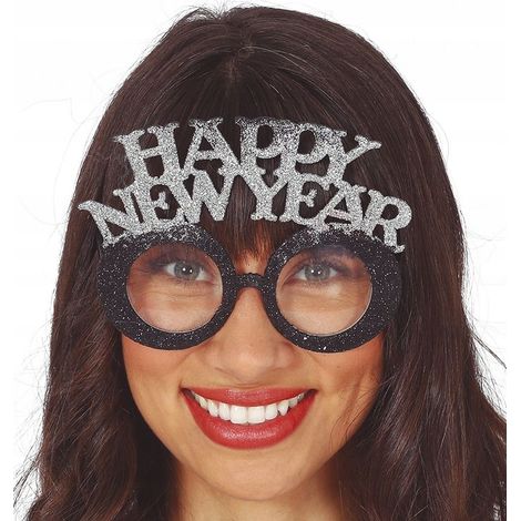 Bicchieri da festa Brokawe Argento BUON ANNO NUOVO Festa di Capodanno