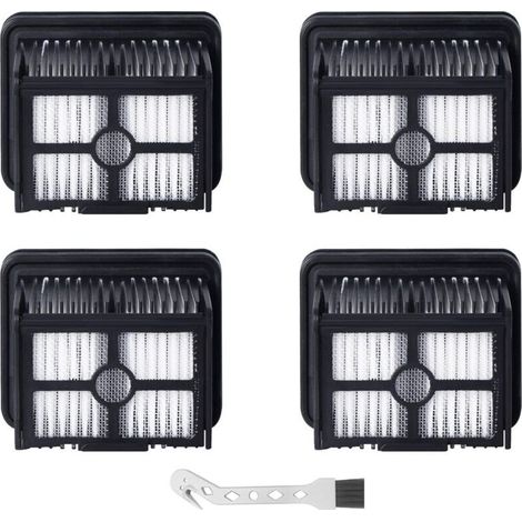 Lot de 4 filtres HEPA pour aspirateur Dreame H12 Pro – Filtration 99,9 % – Lavables et réutilisables – Pour eau et poussière (1/5)