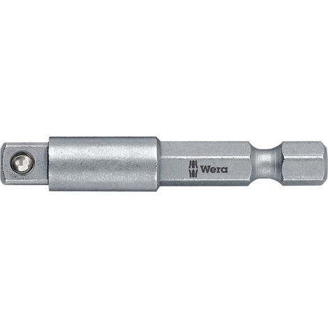 Wera 870/7 Werkzeugschaft Universalhalter 1/4" vierkant Länge 50 mm, Sonderstahl