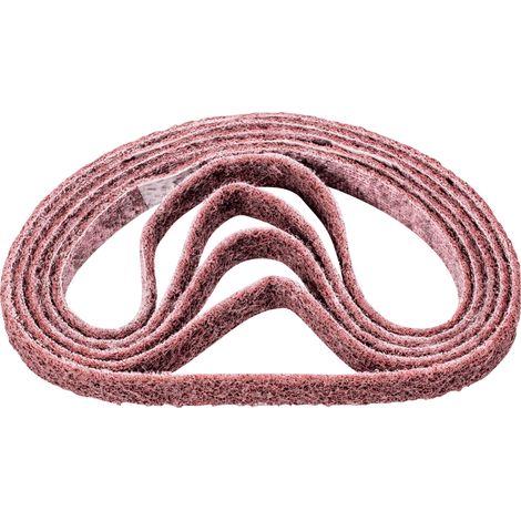 PFERD TOOLS Vlies Schleifband VB 16x520mm A180 M für Feinschliff und Finish mit Bandschleifer 10 Stk