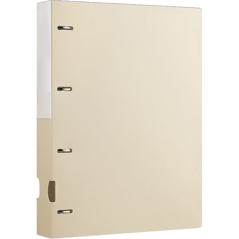 Dossier A4 - 4 Trous - Classeur À Anneaux - Pour Documents, Cours Et Feuilles Mobiles - Capacité Élevée - 1 Pièce (1/5)