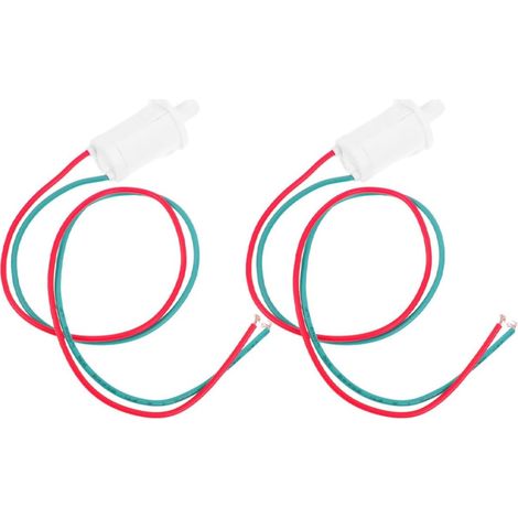 2 Pièces Interrupteur de Porte de Réfrigérateur avec Fil en Plastique, Déclenchement Automatique, Compatible Frigo et Congélateur, pour Maison et Bureau (1/5)