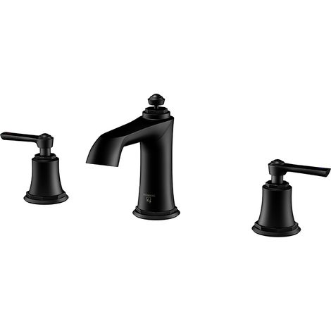 Steinberg Serie 350 grifería de lavabo de tres agujeros, con