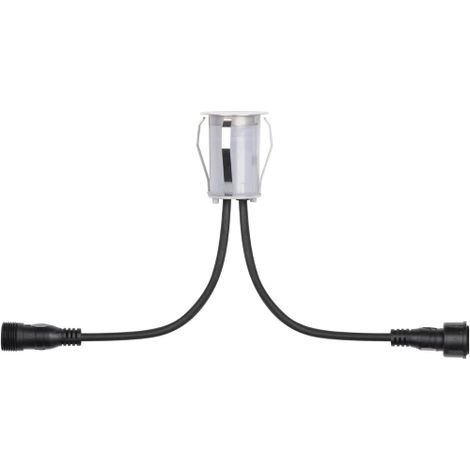 Light Topps 563131219 Faretto INCASSO A TERRA Thaisa esterno LED metallo argento [Classe di efficienza energetica A]