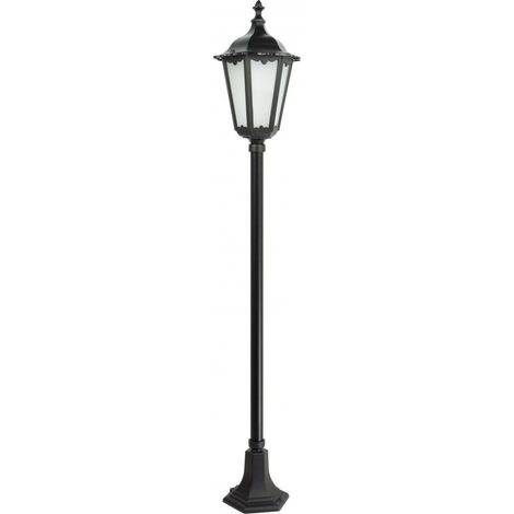 Lampione da giardino Retro 164 cm E27 nero IP43 SU-MA (1/5)