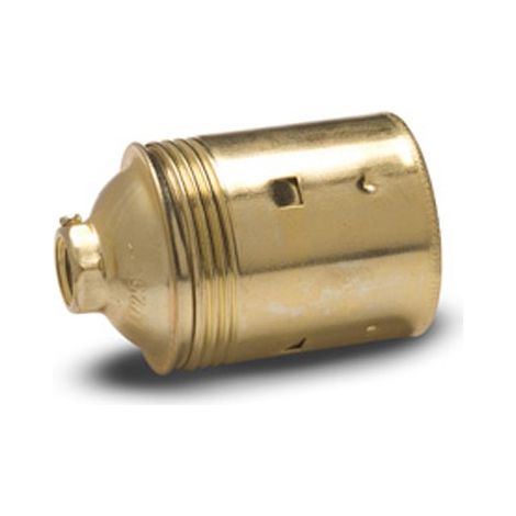 PORTALAMPADA METALLICO LISCIO E14