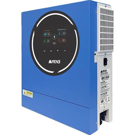 Onduleur Solaire, Double Sortie, Surveillance à Distance, ANJ-5000W-48V-WIFI, 220-240V, 48V (1/2)