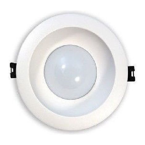 TRADE SHOP - Faretto Led Circle Incasso Alette Per Soffitto Parete Faro 7w Luce Calda Lampada -
