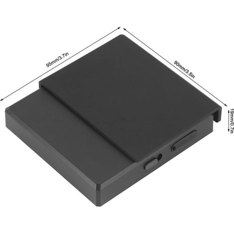 Balance à café numérique, avec minuterie, 3 modes, haute précision, 900 mAh, chargement Type C, commande tactile, mini cuisine intelligente, noir (1/5)