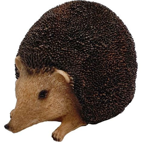 Figurendiscounter Igel mittel Dekofigur 10x11x17cm Figur Polyresin Wetterfest