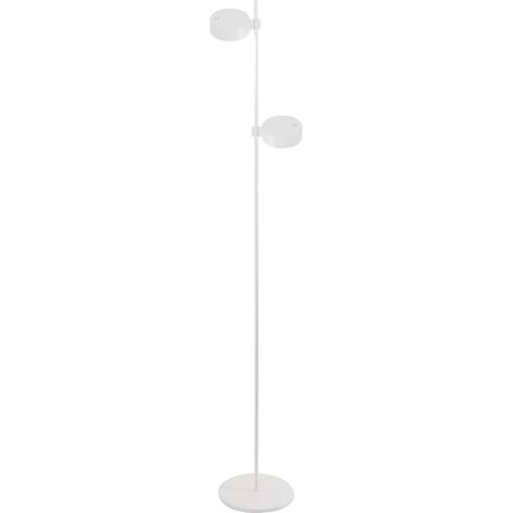 Zafferano Super O Lampadaire Led Blanc Rechargeable Et Dimmable 2 Modules Lumineux (1/3)
