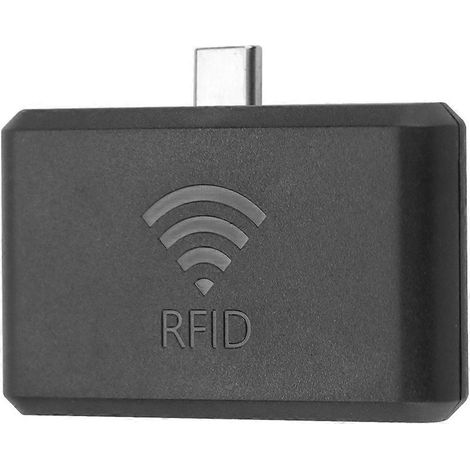 Lecteur RFID UHF USB pour smartphone 865-868 MHz Type-C Android avec émulation de clavier, mode HID et OTG (1/5)