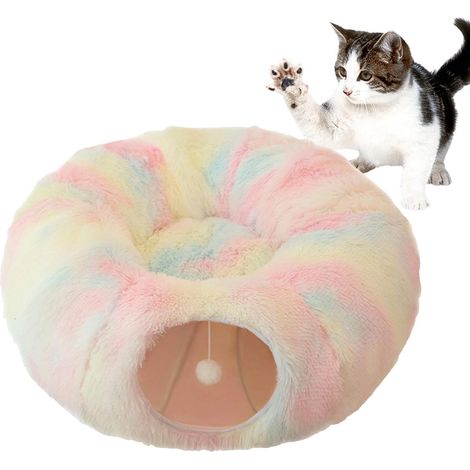 Tunnel pour Chat Lits pour Chats dintrieur Donut Tunnel (1/5)