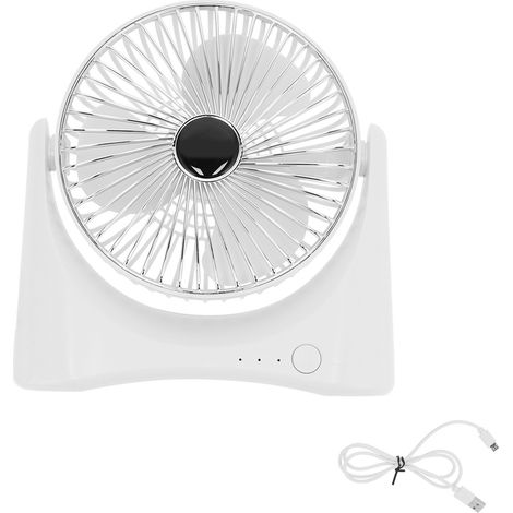 Mini-USB-Tischventilator mit 3 einstellbaren Geschwindigkeitsstufen für Zuhause, Büro und Wohnzimmer (1/5)