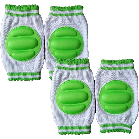 Genouilleres Bebe - Maille Respirante - Protection Pour Ramper Et Marcher - Taille Unique 6-24 Mois - Lot De 2 (1/5)