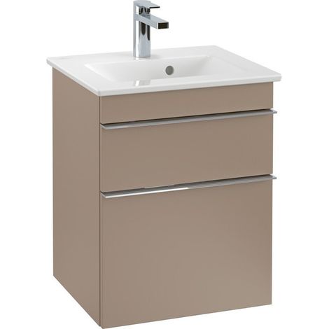 Meubles sous vasque, 466 x 590 x 426 mm, modèle suspendu, En bois White Matt