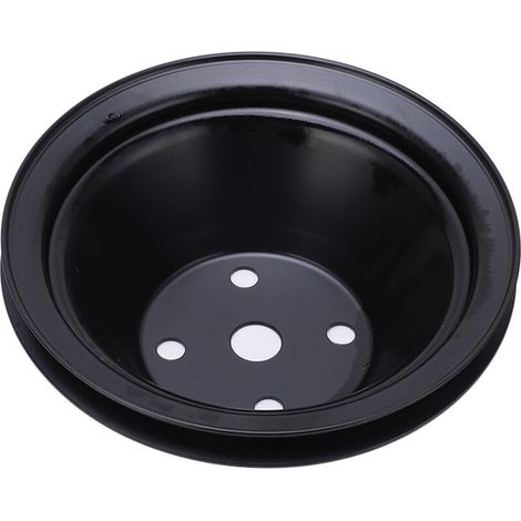 Long High Performance Durable Replacement Metal Crankshaft Pulley for Chevy 262 327 400 and SMALL BLOCK V8 GEN I Engines (1/5)