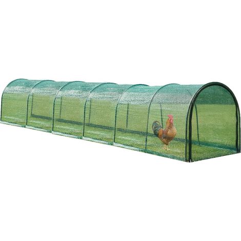 Tunnels de poulet pour l'extérieur pliable extérieur tunnel Enclos avec (1/5)