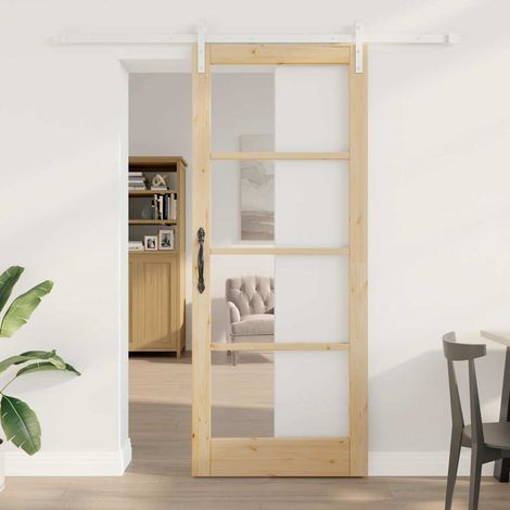 Puerta Interior ORKDAL Natural 86 x 211 cm vidaXL